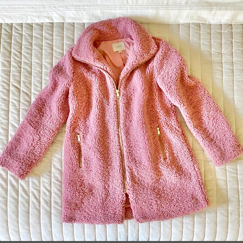 LOFT Faux Sherpa jacket